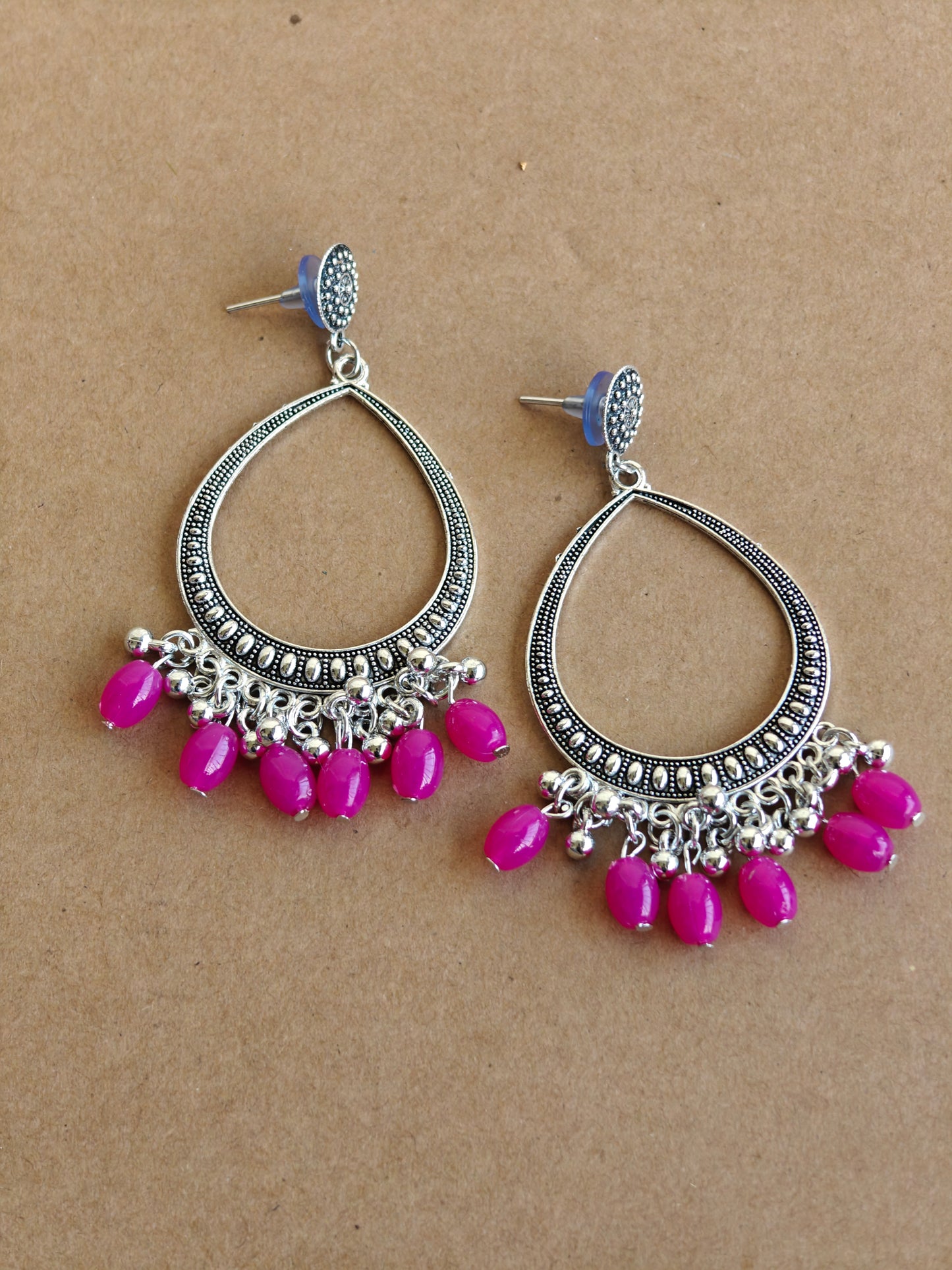 Earrings/Jhumka - Pink D