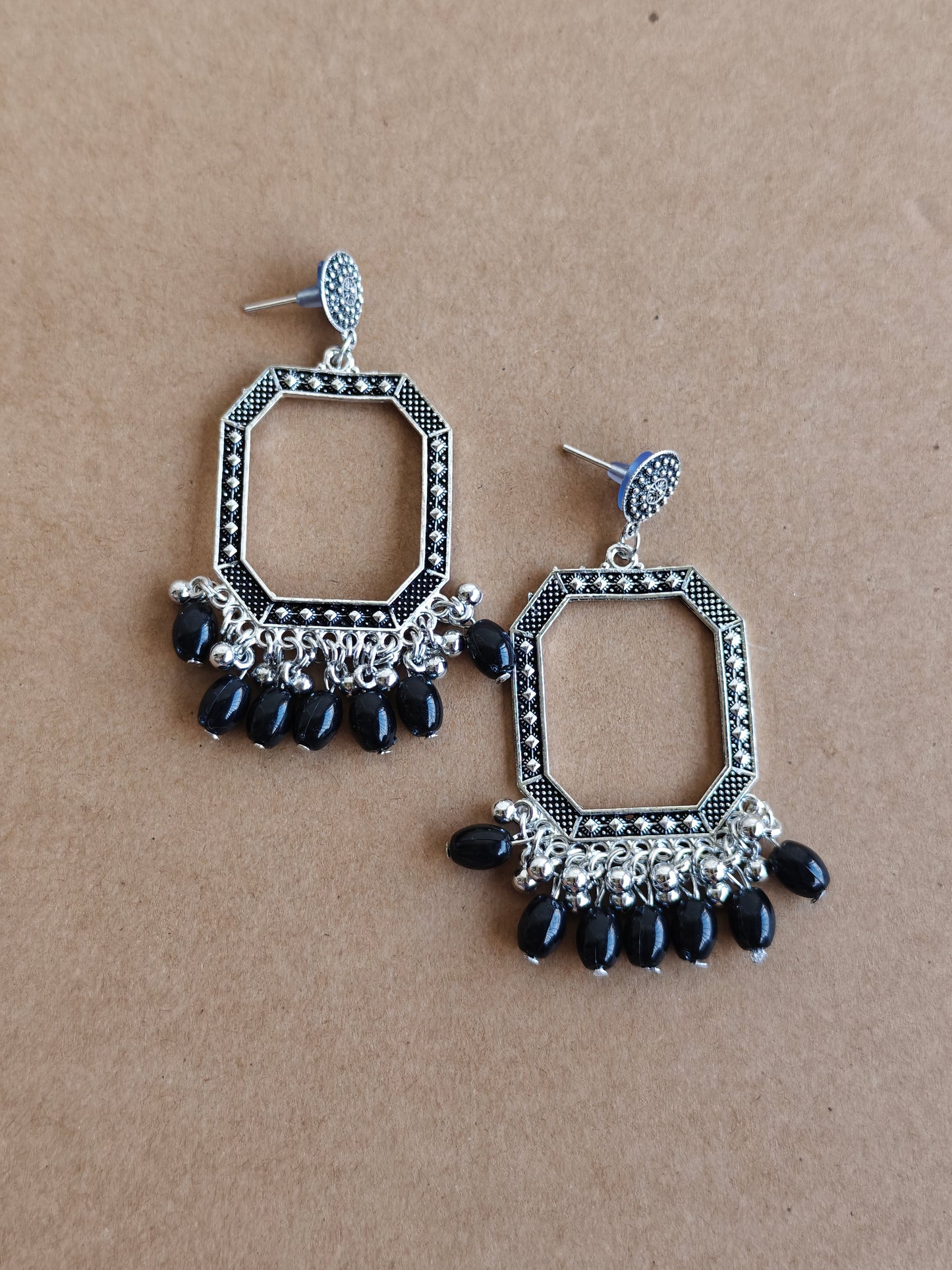 Earrings/Jhumka  - Black A