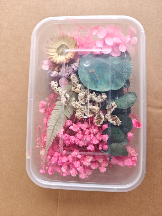 Dry flowers box - I