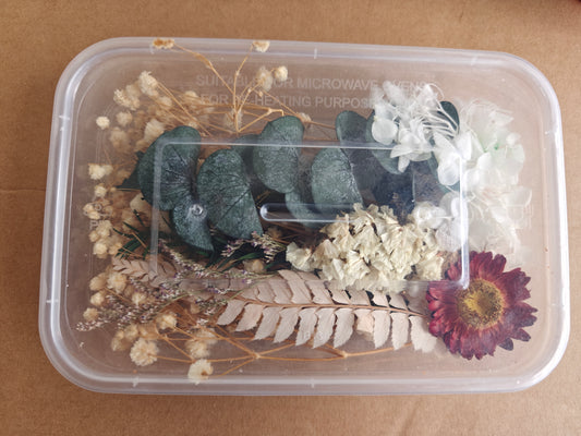 Dry flowers box - A