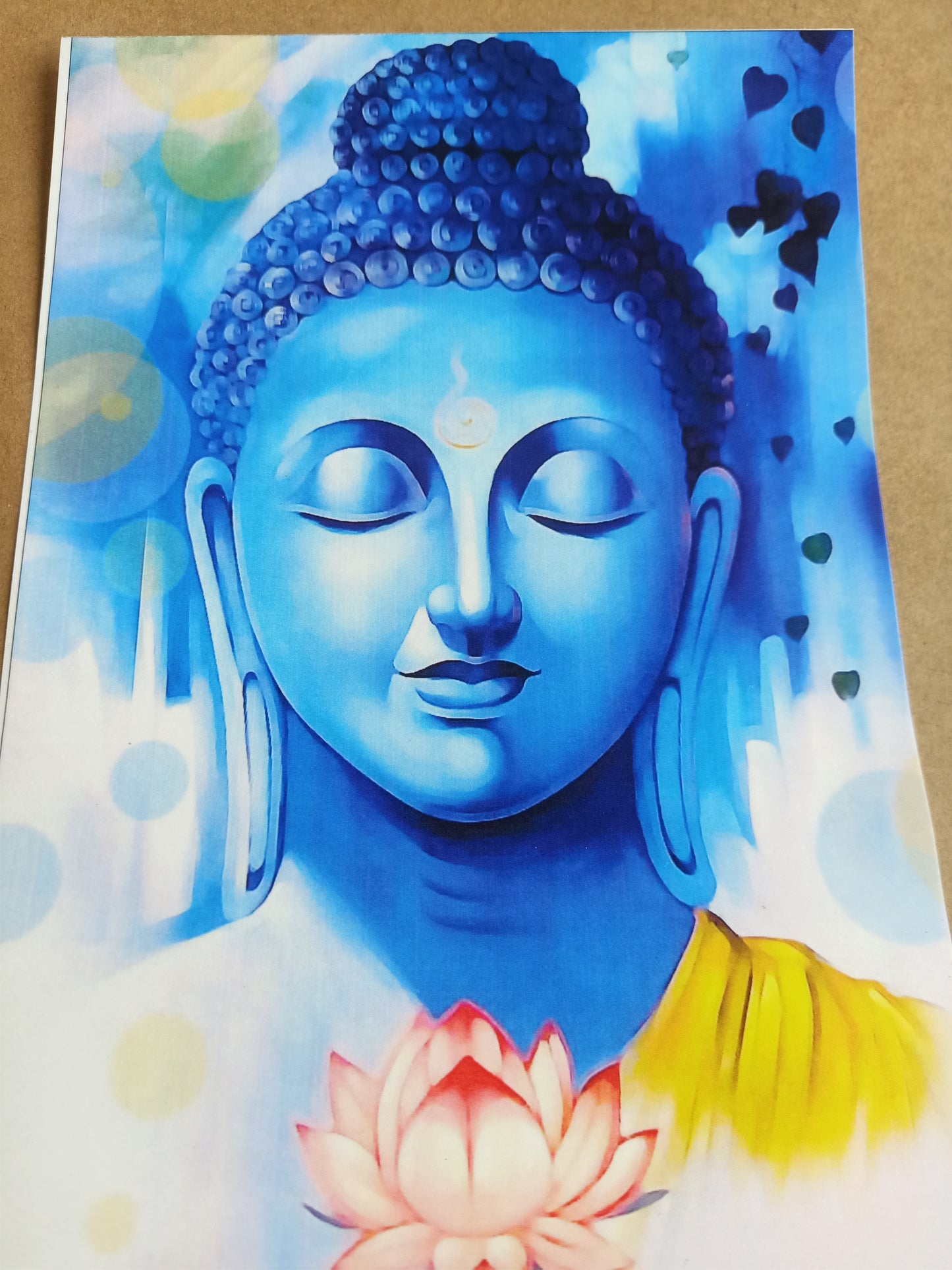 Colourful stickers of Mahaveer Buddha H