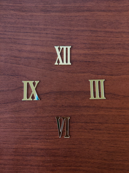 Roman Numbers for Clocks without sticks