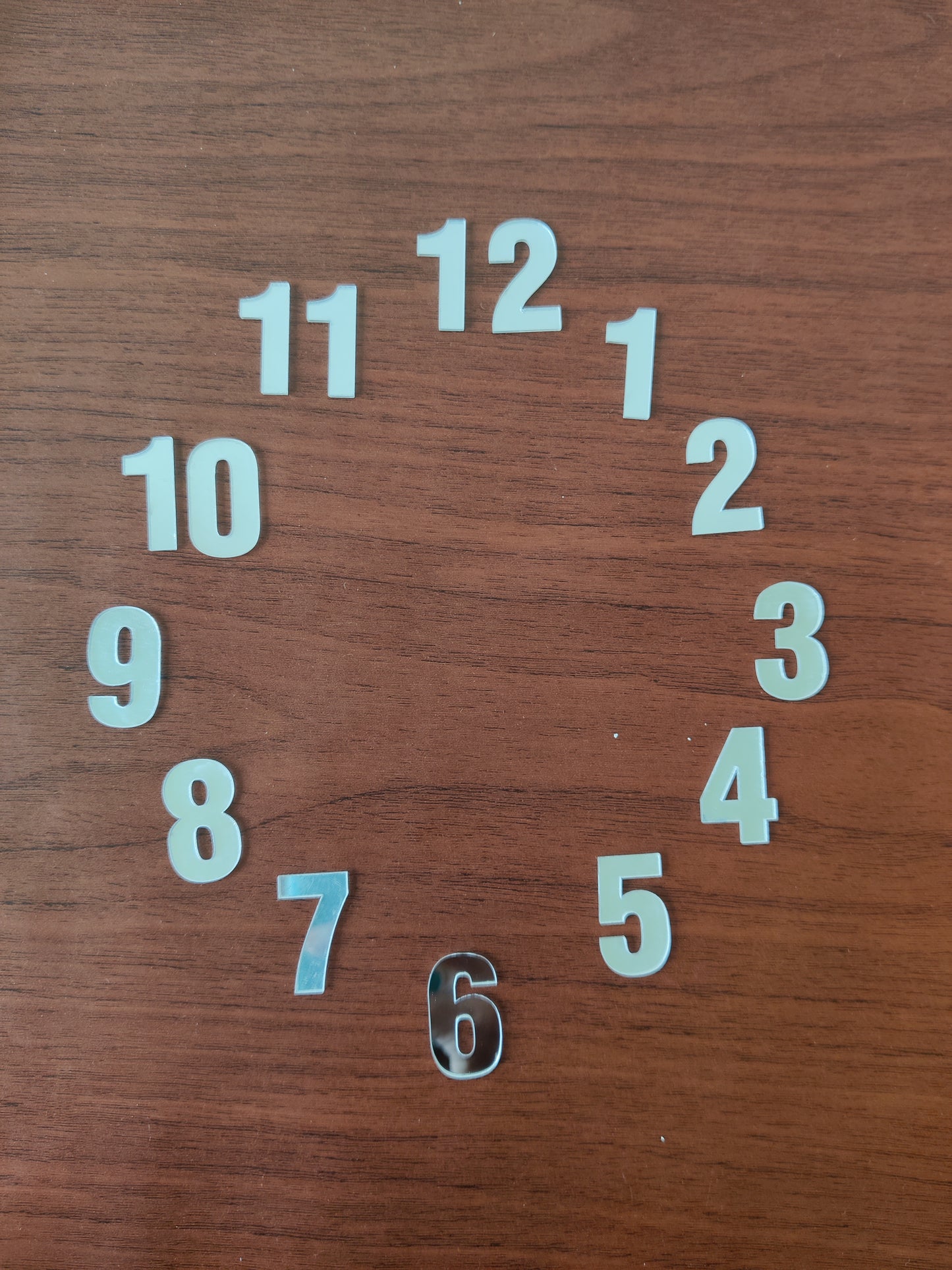 Numerical Numbers for clock