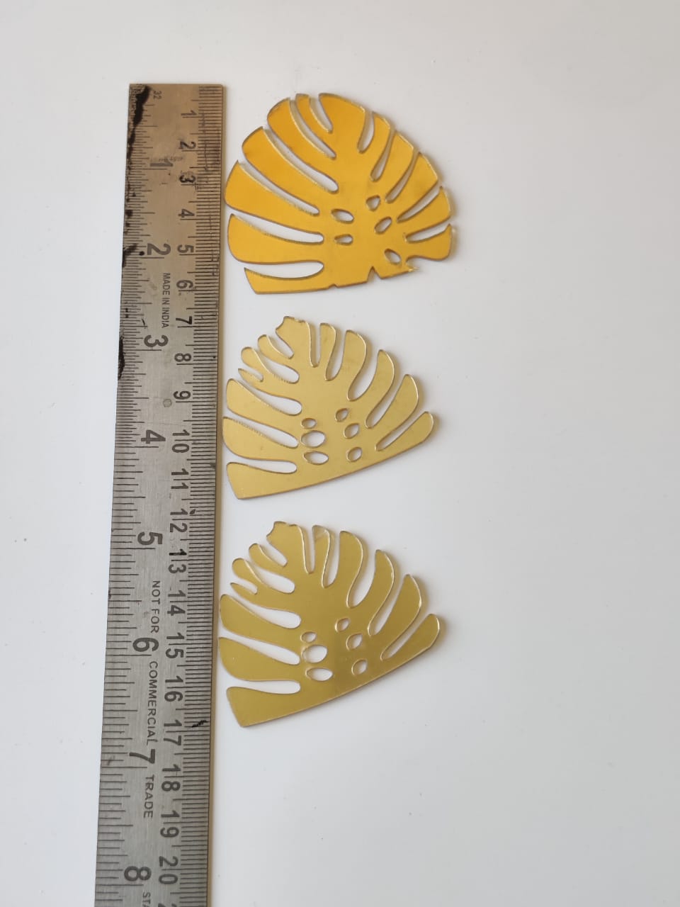 Monstera Leaf Acrylic Cutout Set