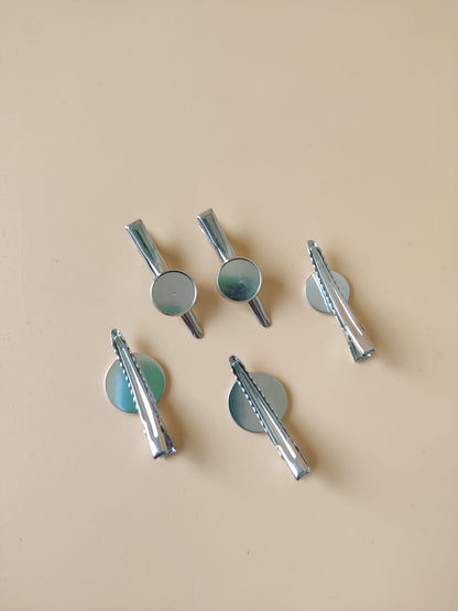 Silver Hair Clip