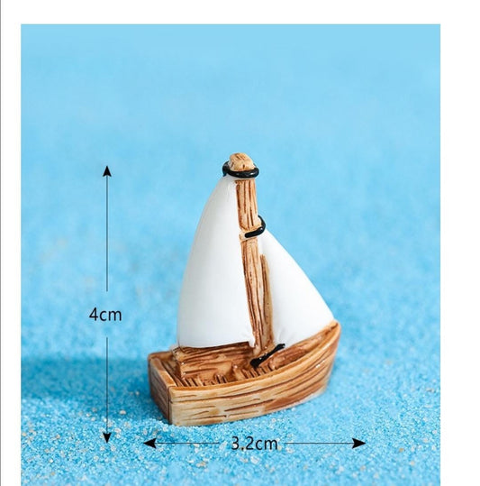 Wooden Sail Boat