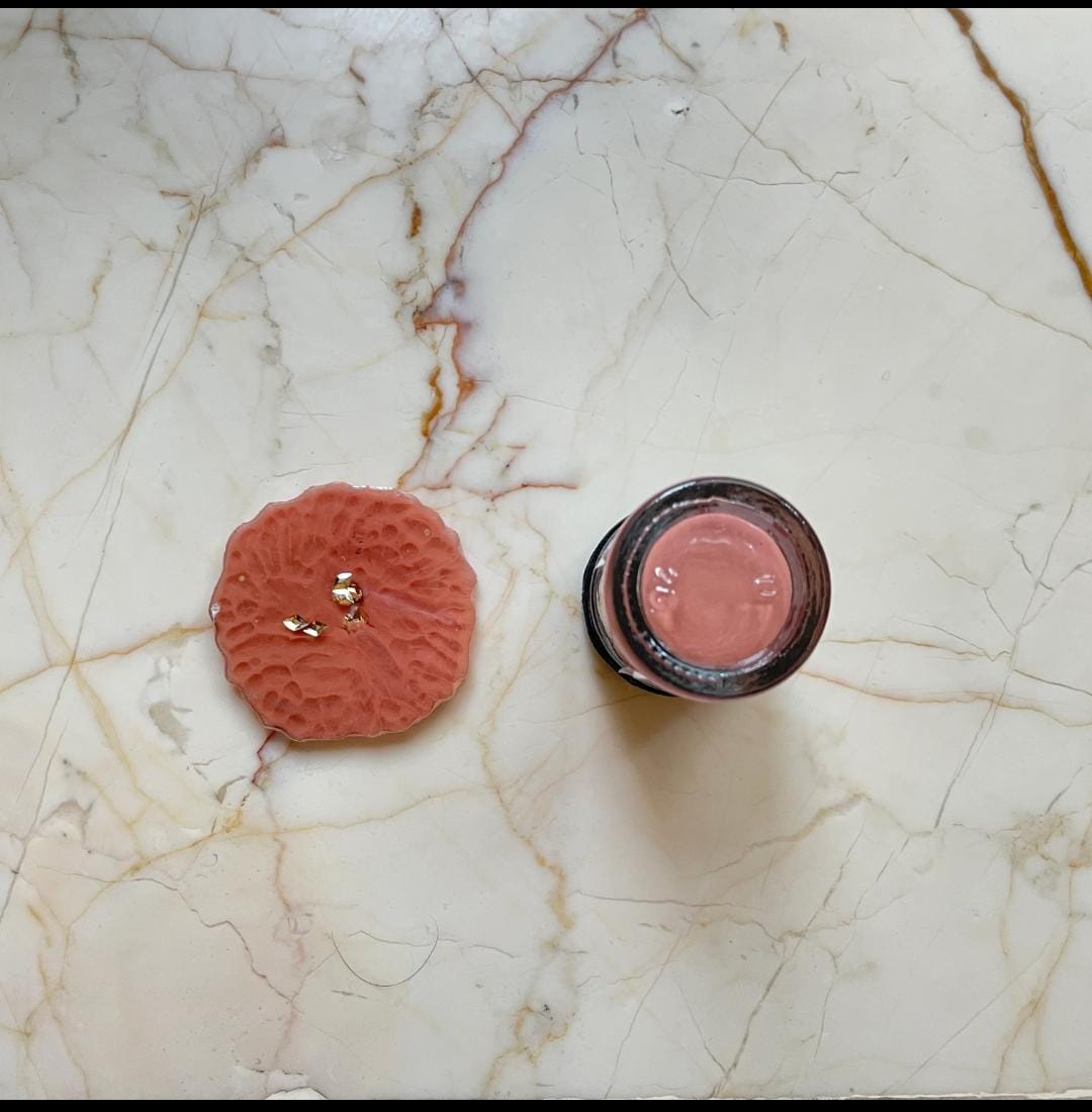 Coral Pink Opaque Paste Pigment colour – Maya Resin Store