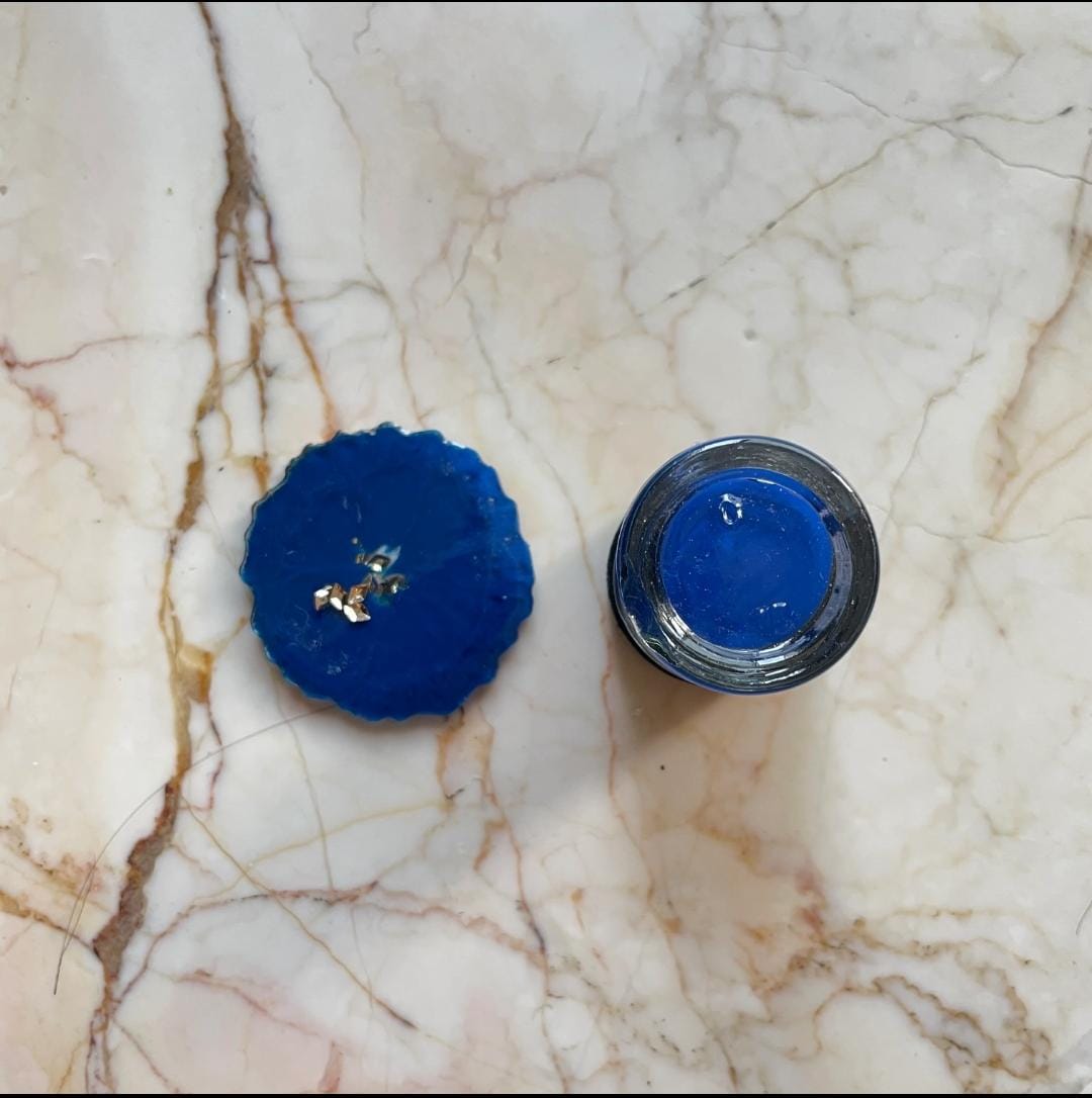 Dark Blue Opaque Paste Pigment colour – Maya Resin Store