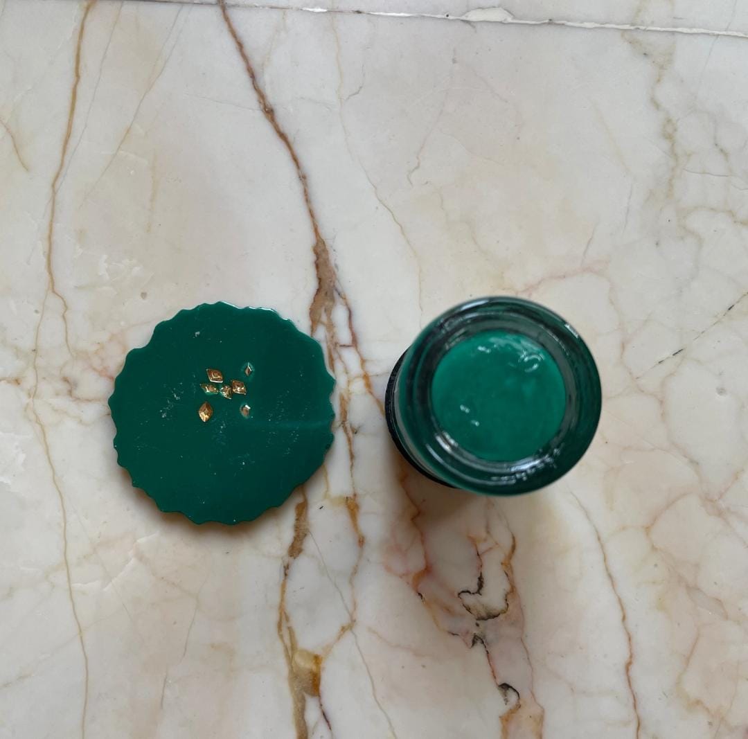 Dark Green Opaque Paste Pigment colour