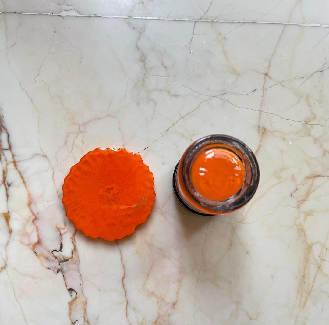 Orange Opaque Paste Pigment colour – Maya Resin Store