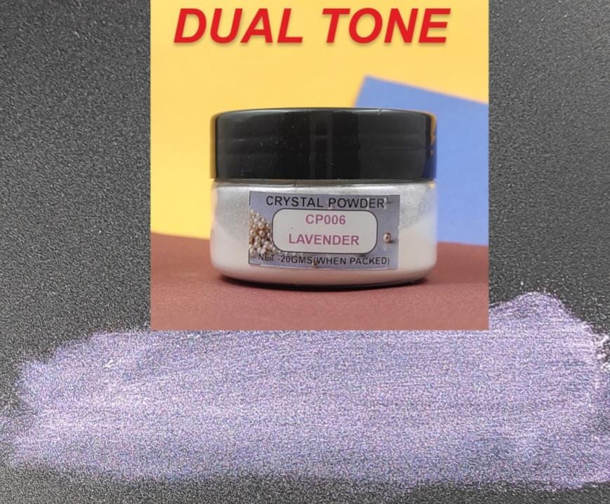 Dual Tone/ Crystal powder - Lavender