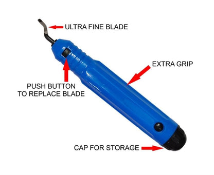 Blue Deburring Tool/ Scrapper tool
