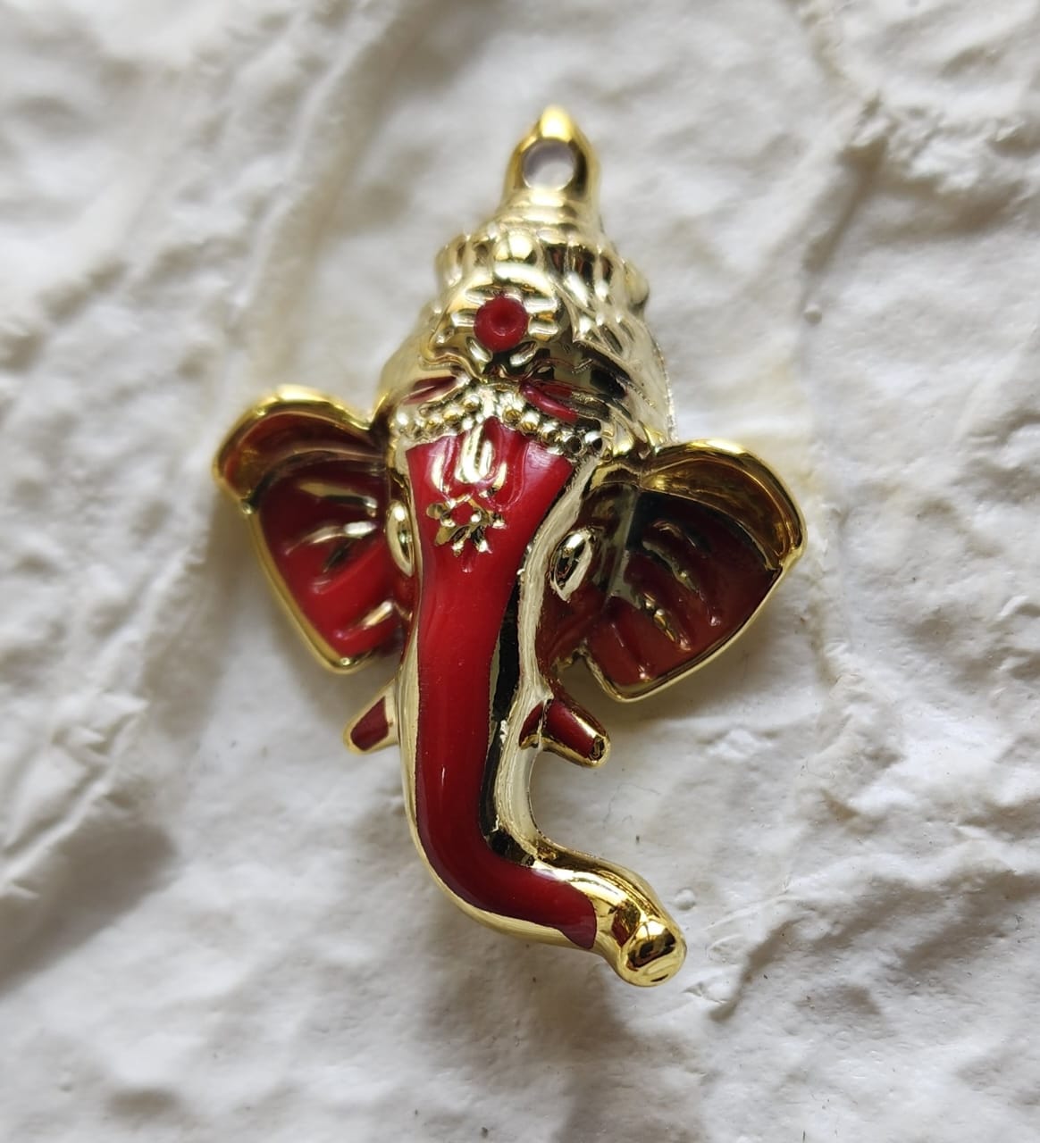 3D Ganeshji Decorative Charms - 2 pcs