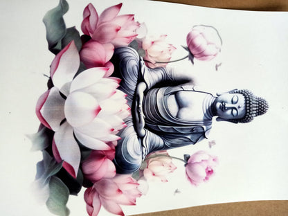 Colourful stickers of Mahaveer Buddha G