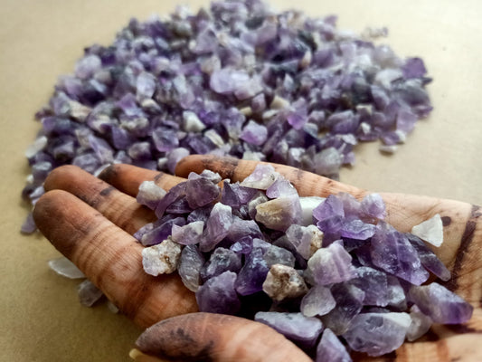 Amethyst Polished Agate Stones - Big