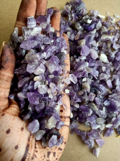 Amethyst Polished Agate Stones - Big