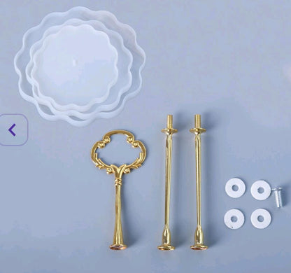 Cake Stand Mould with stand -A