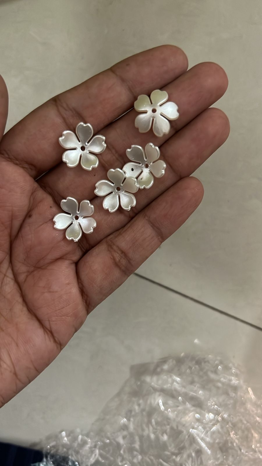 Flower Beads - D