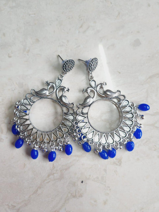 Earrings/ Jhumka - Blue G