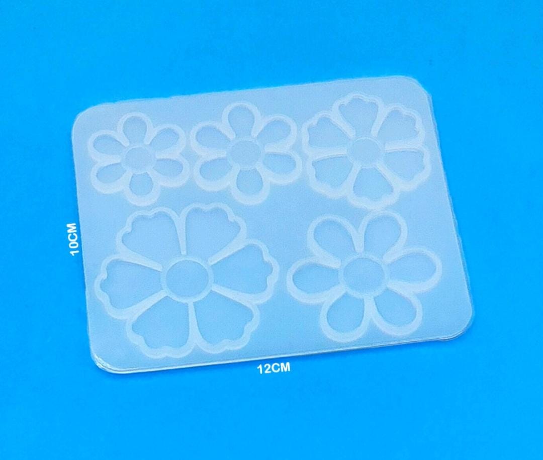 3d flower mould 5 in 1