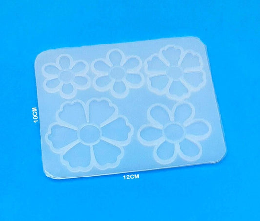 3d flower mould 6 in 1