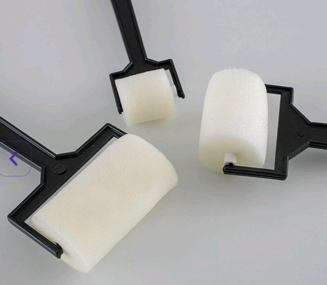 3 pcs sponge roller set