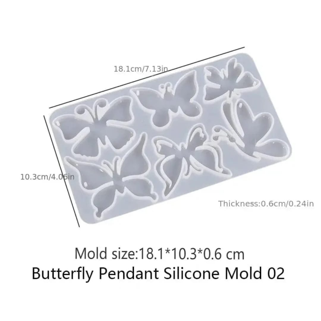 Butterfly pendant mould
