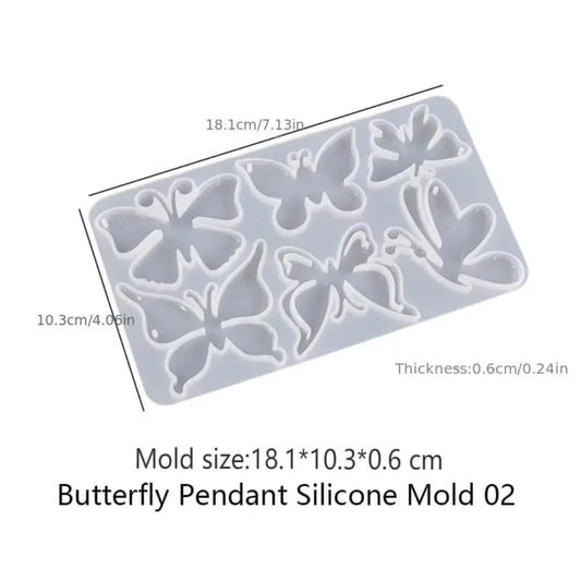 Butterfly pendant mould
