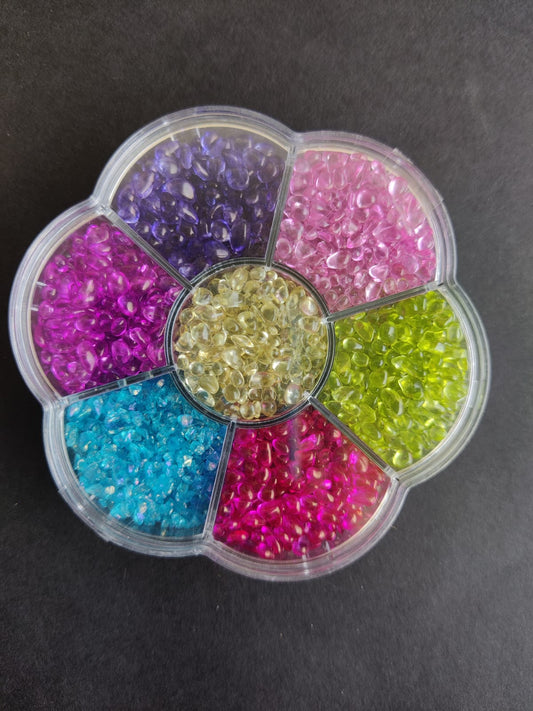 7 in 1 set of garnule stones