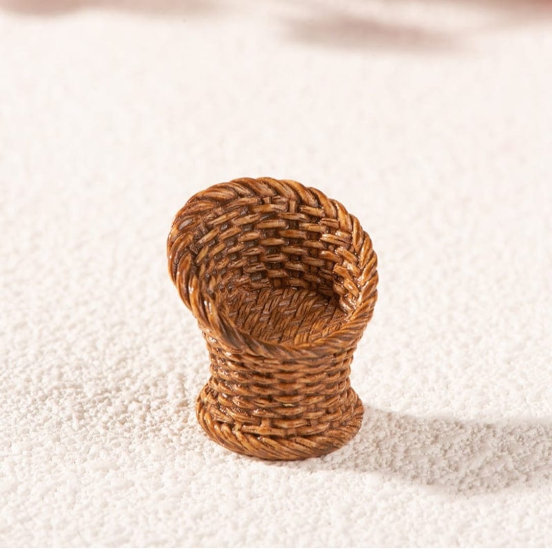 Round Bamboo Chair