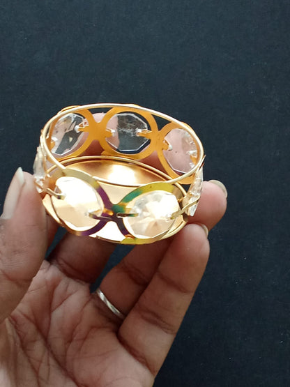 T Katori with Studd/ Diamond studded Diya Vati