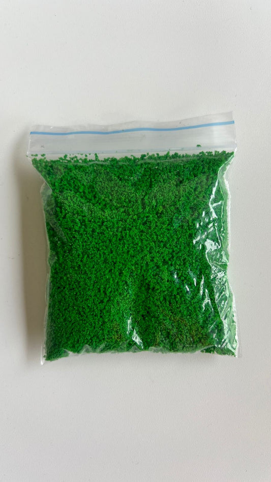 Tree powder / Artificial Grass / Moss - Dark Green (10 Gms)