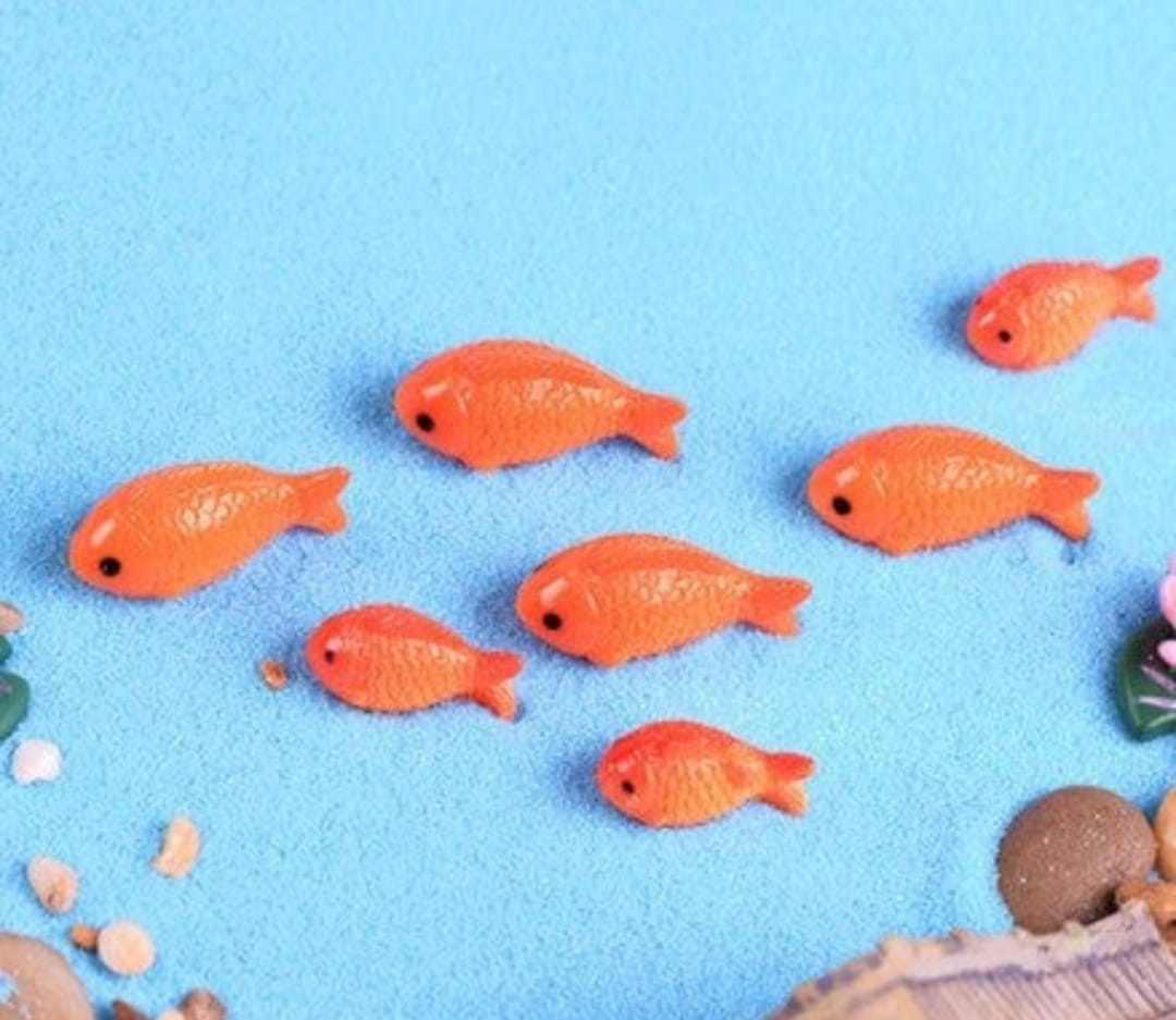 Orange fish Miniature