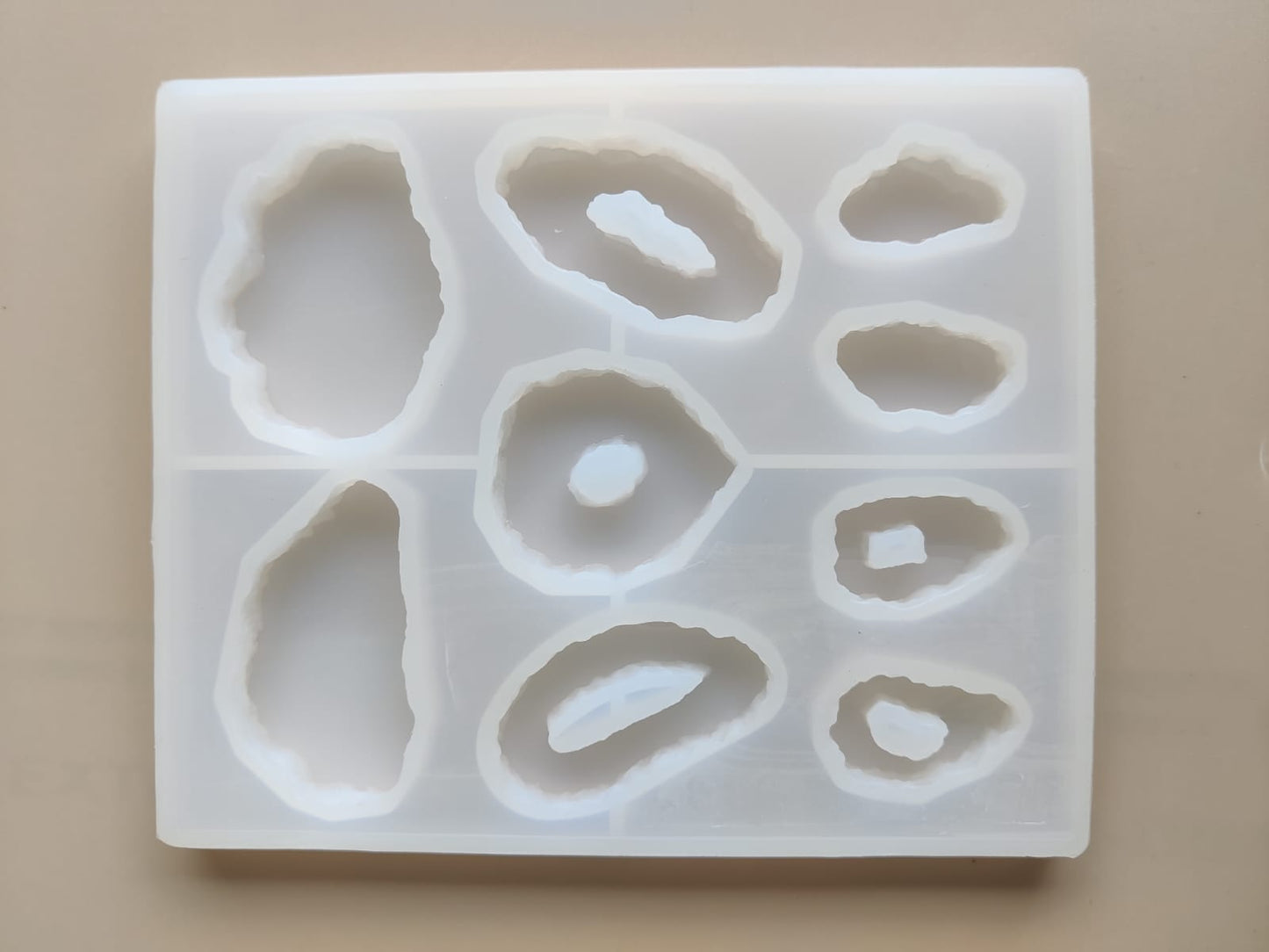 Agate rakhi & pendant mould- A