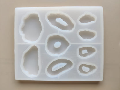 Agate rakhi & pendant mould- A