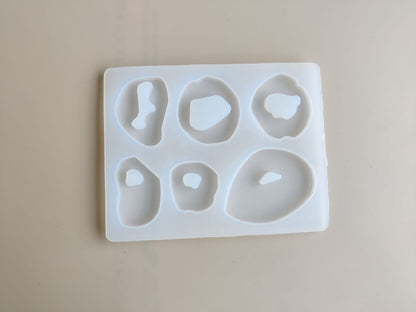 Agate rakhi & pendant mould- B
