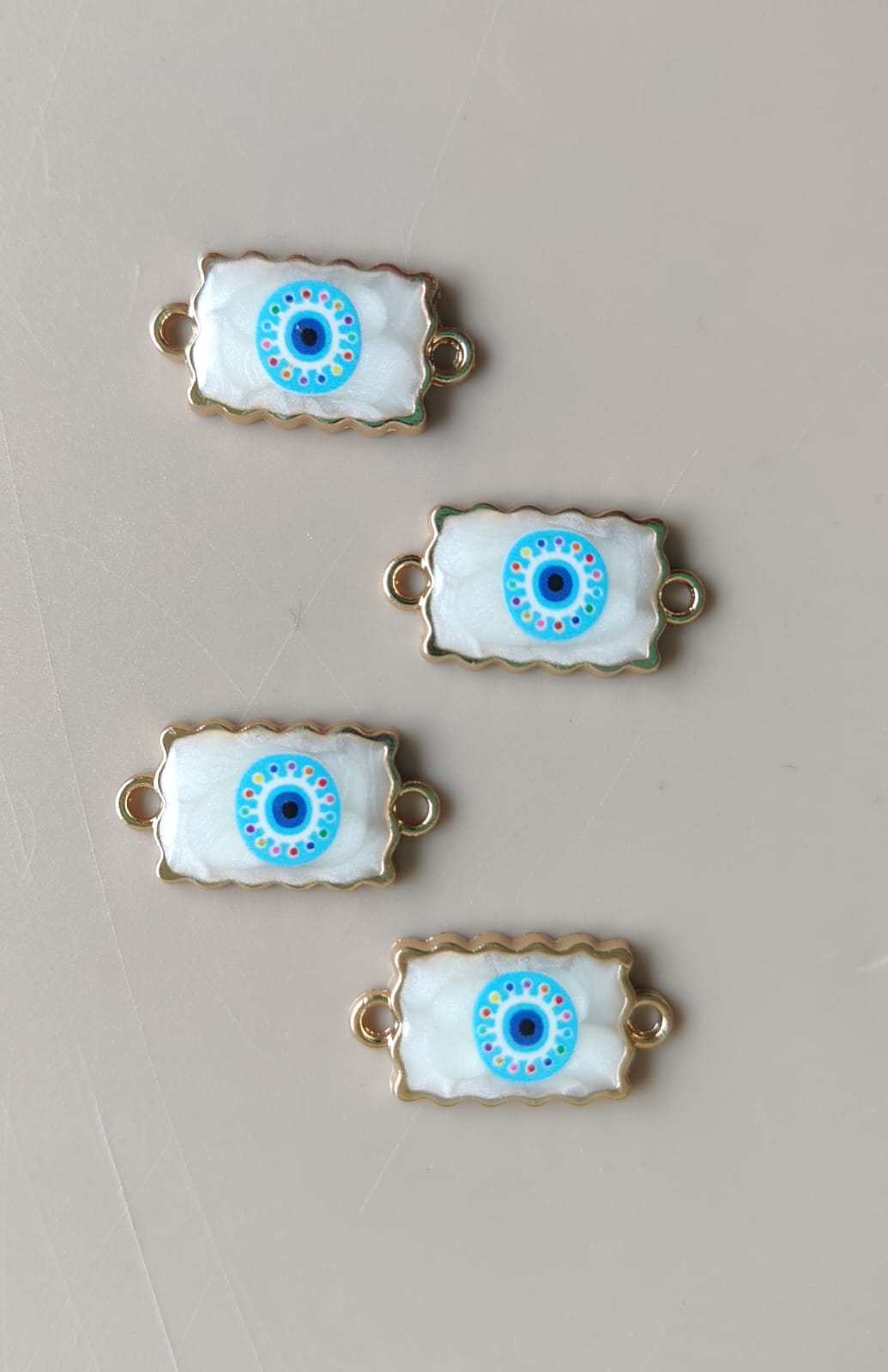 Ceramic charms evil eye - B