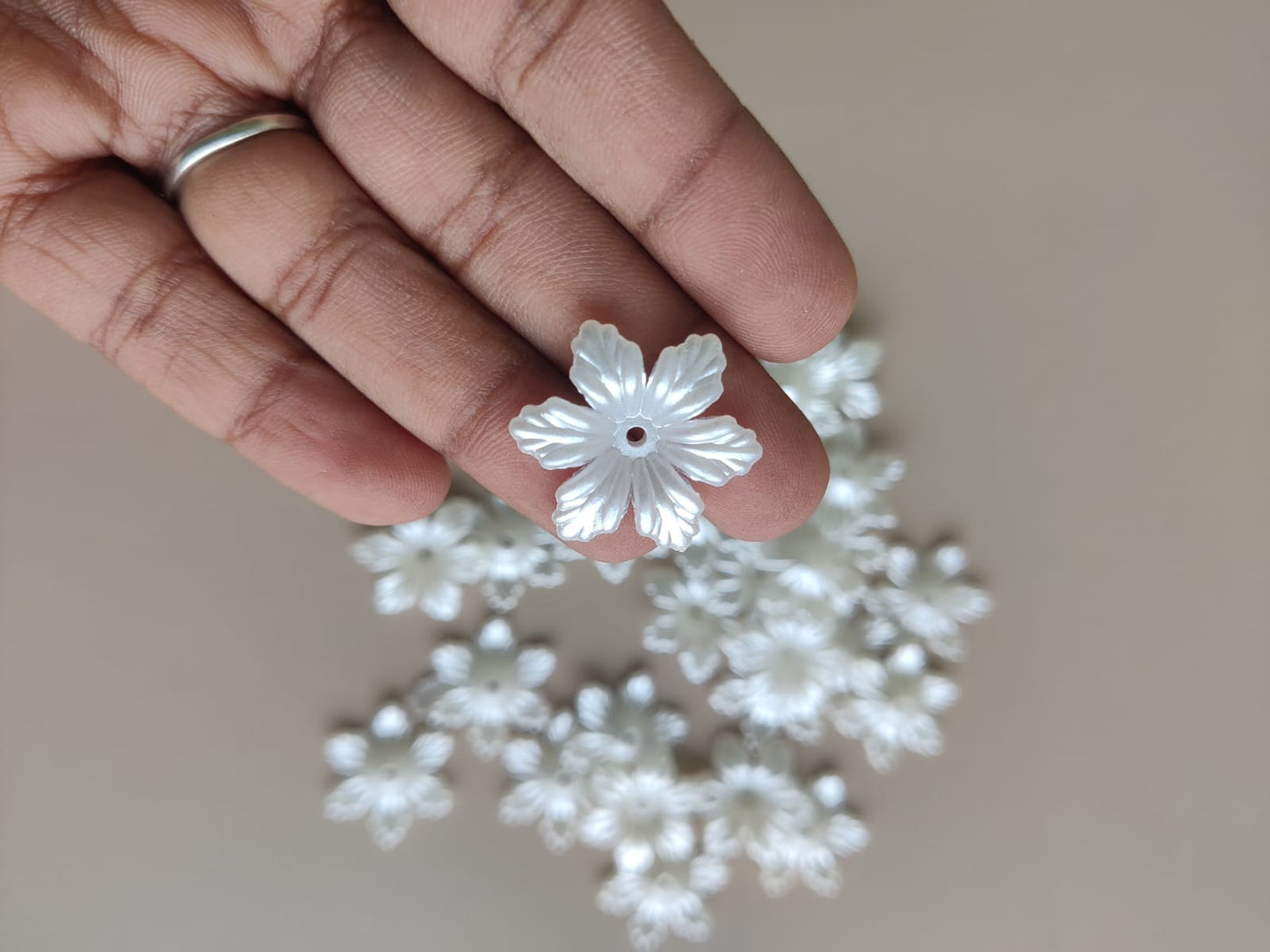 Flower Beads - F