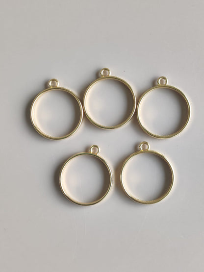 1 " Round pendant bezel