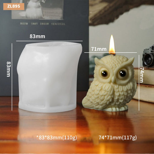 Owl Candle Mould