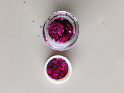 Pink Holo Chunky Glitter