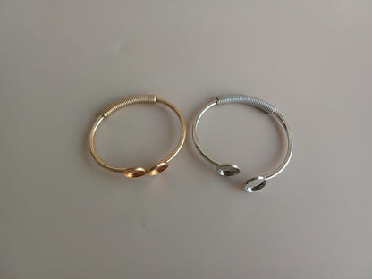 Spring Metal Bracelets
