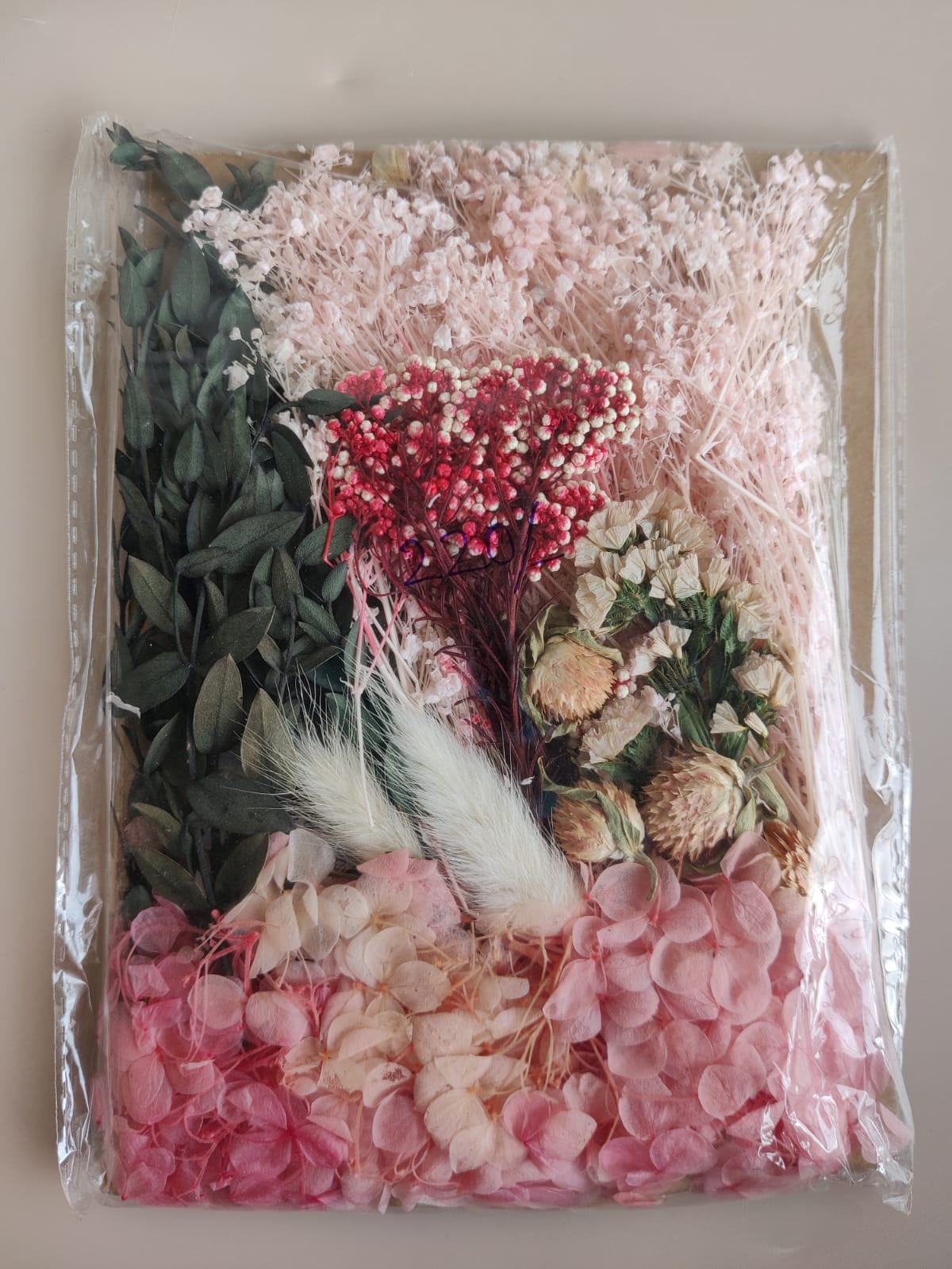 Dry Flowers N - Pink