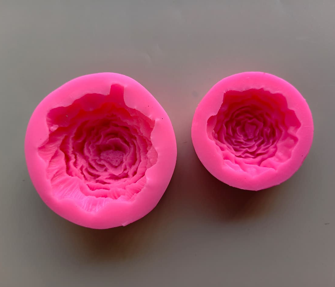 3D Peony Flower Candle Mould
