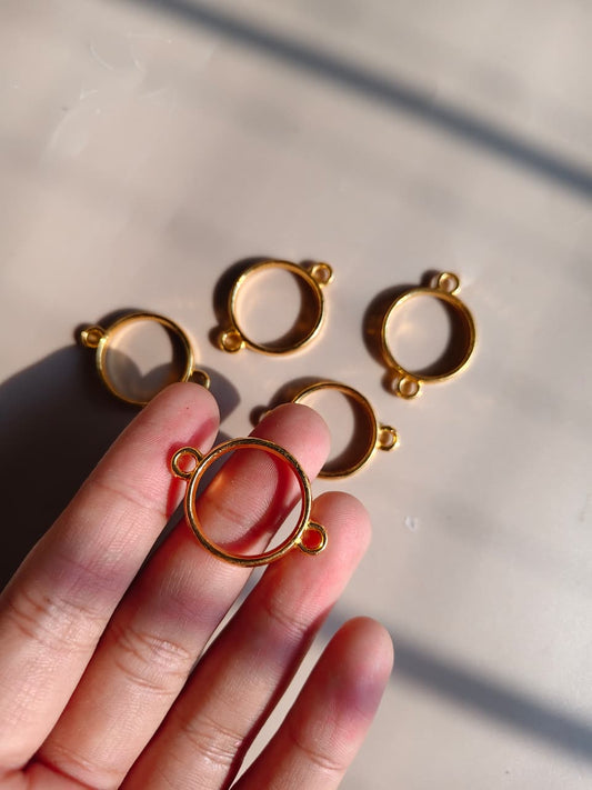 Round Bracelet Bezel - pack of 5