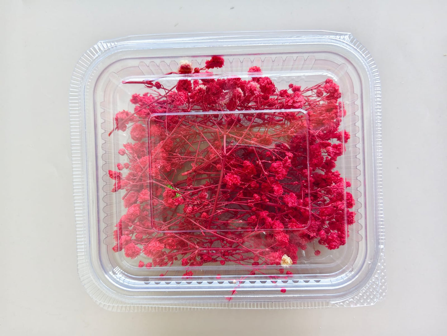 Baby breath/Gypsy dry flowers - Red