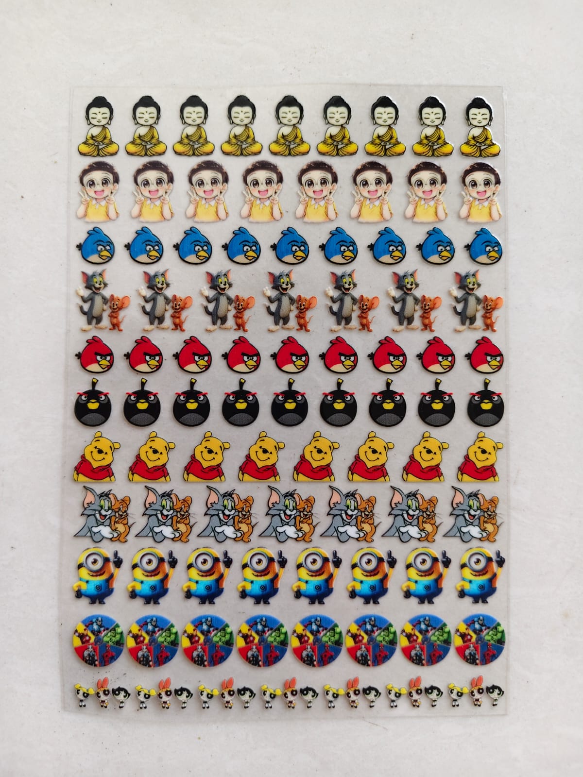 UV DTF Sticker - Cartoon A