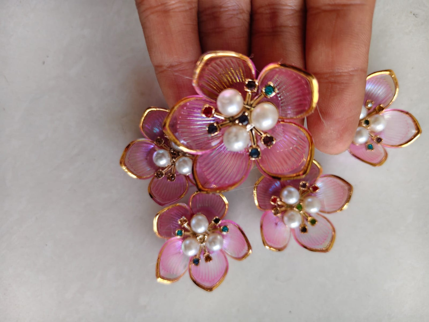 Acrylic Petal Flower