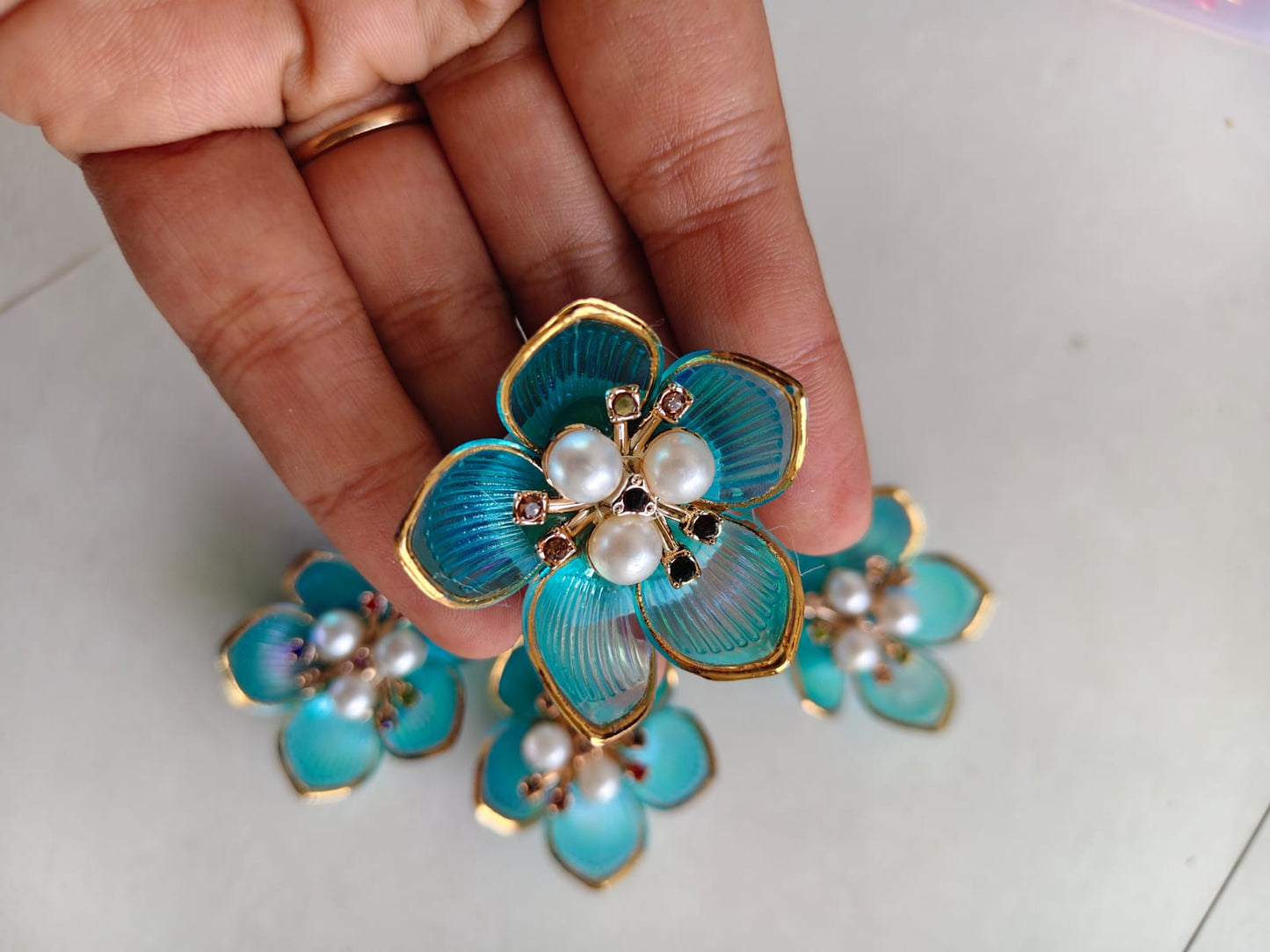 Acrylic Petal Flower