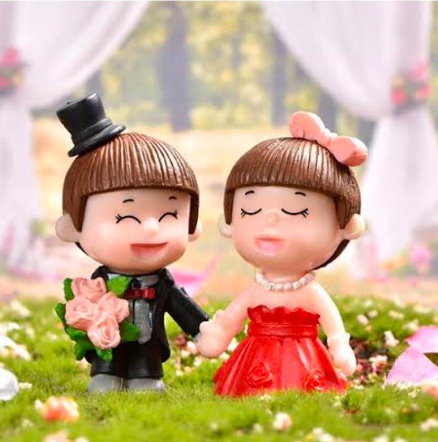 Cute couple Miniature